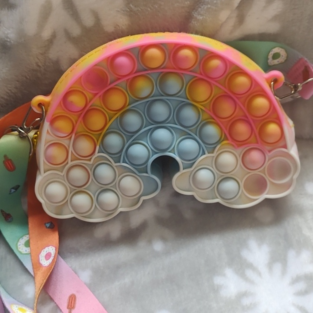 🌈 Pop-It Crossbody Bag -For Girls - Picture 3 of 8